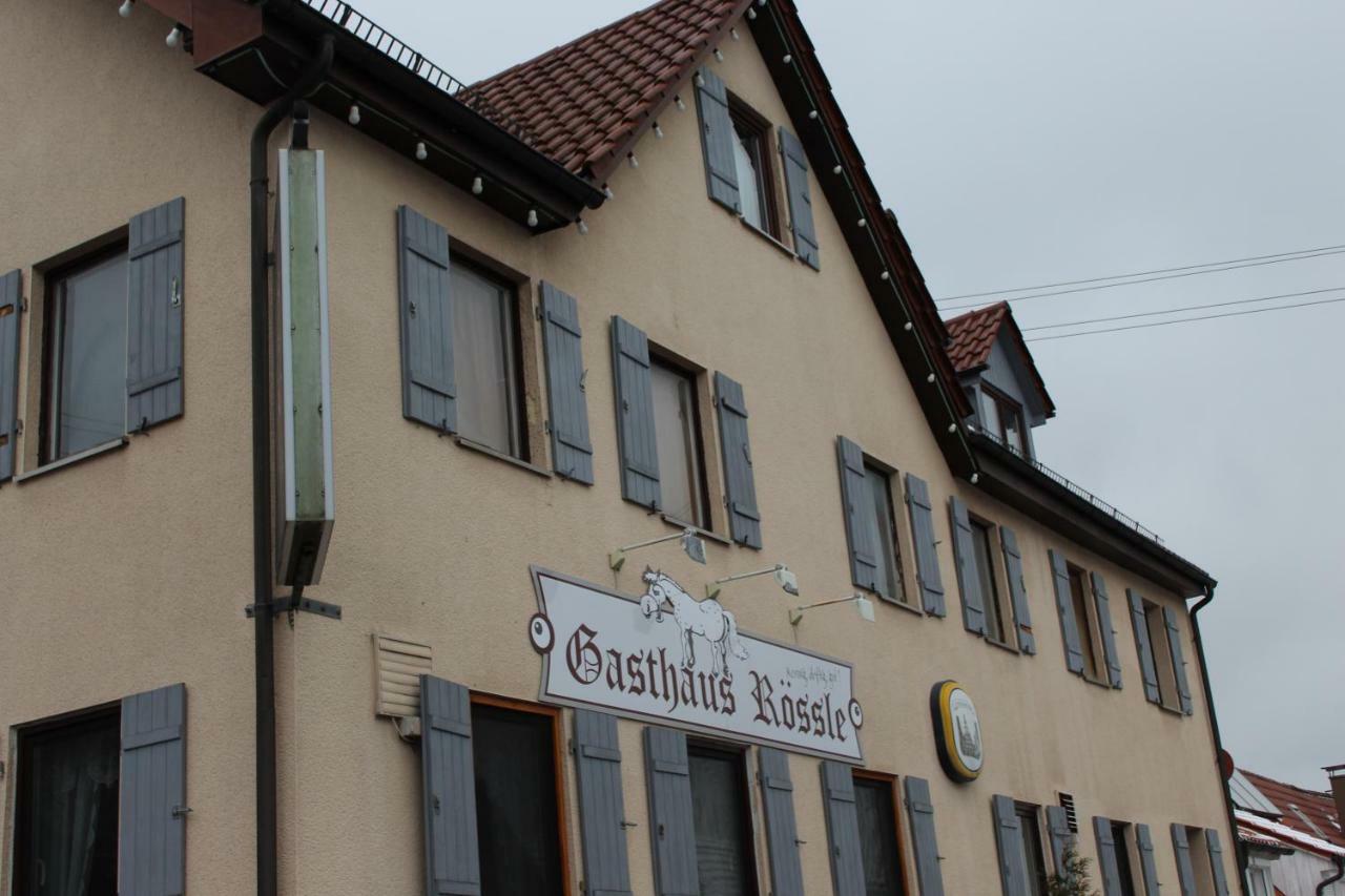 Gasthof Roessle Ochsenwang Bissingen an der Teck Exterior photo